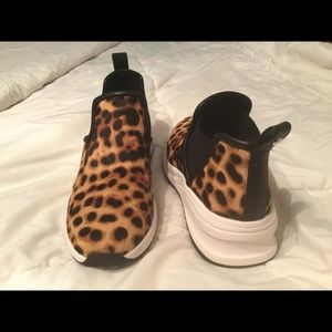 Taryn Rose leopard shoes